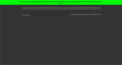 Desktop Screenshot of monte-verde-products.com
